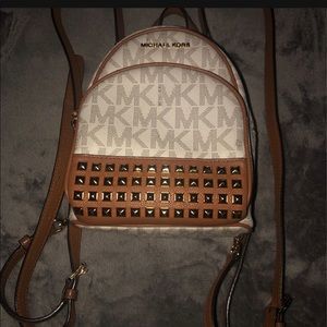 Michael Kors Small Backpack 7"L x 4"W x 9"H